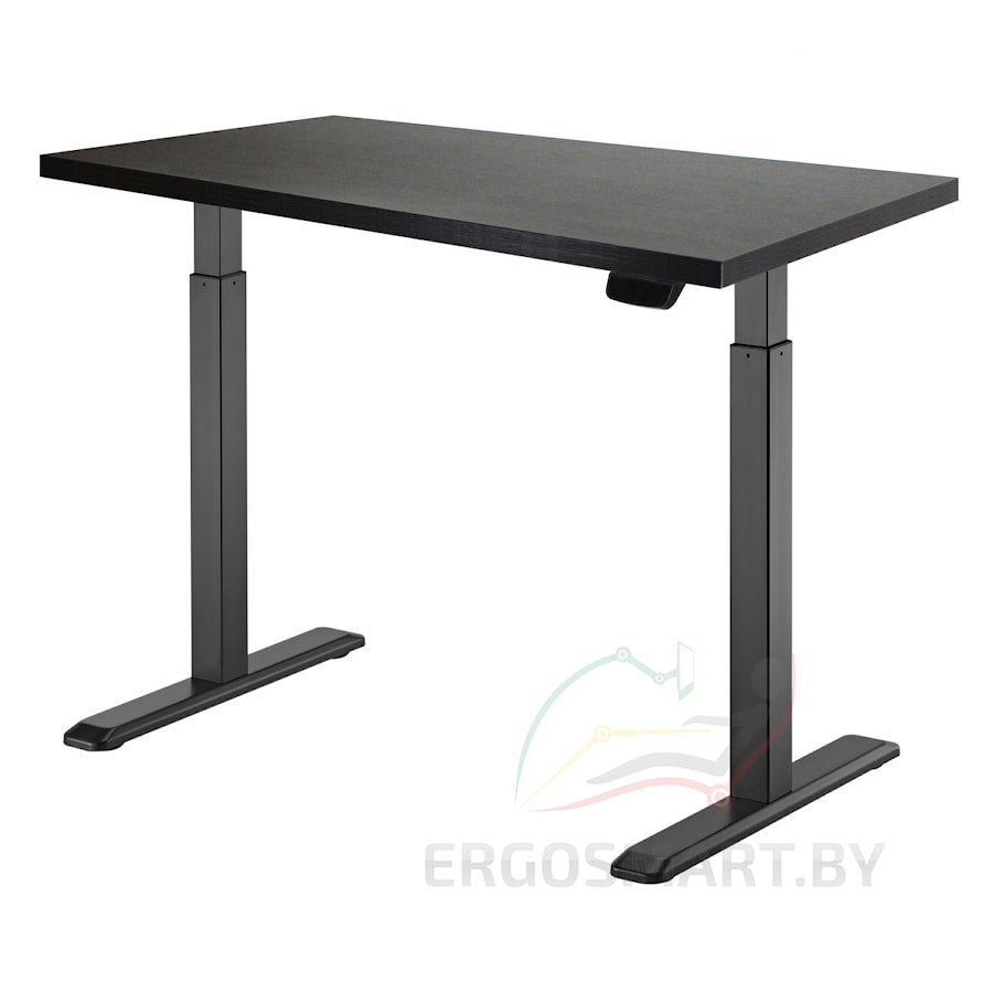 Стол Electric Desk Prime черный/дуб мореный 1360х800х36 мм