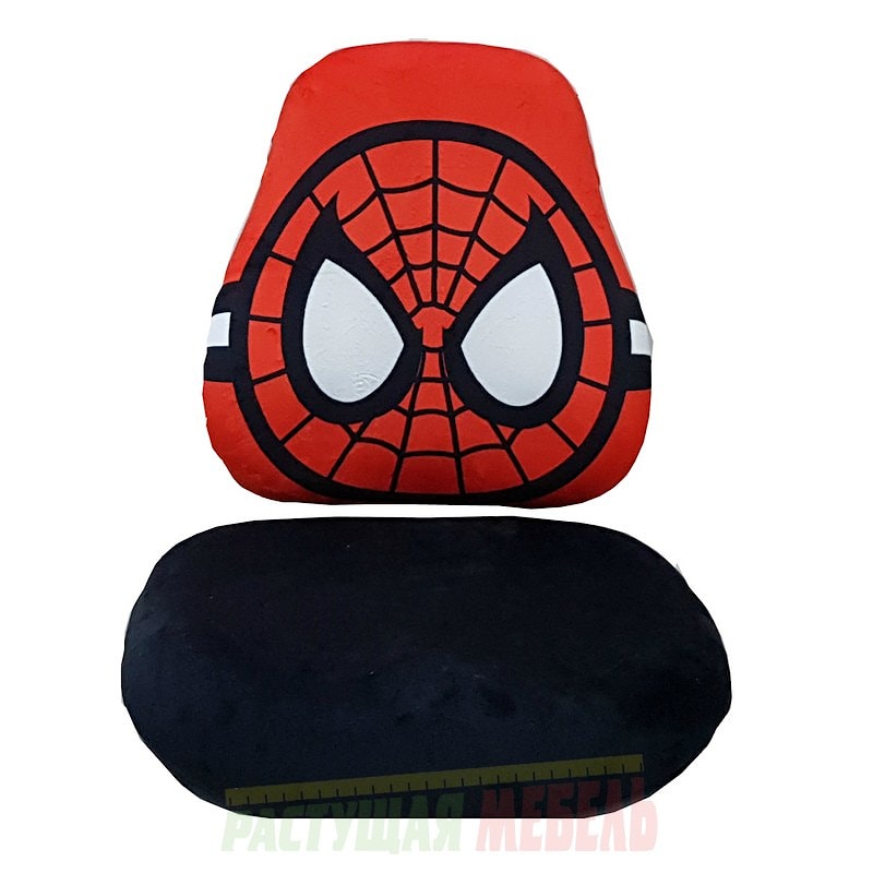 Комплект чехлов для стула Match принты/Человек-паук велюр 03106