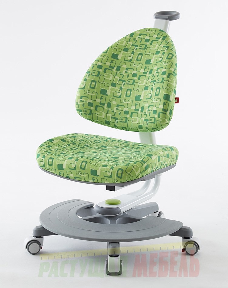 Зелёный стул TCT Nanotec Ergo-BABO с подставкой для ног