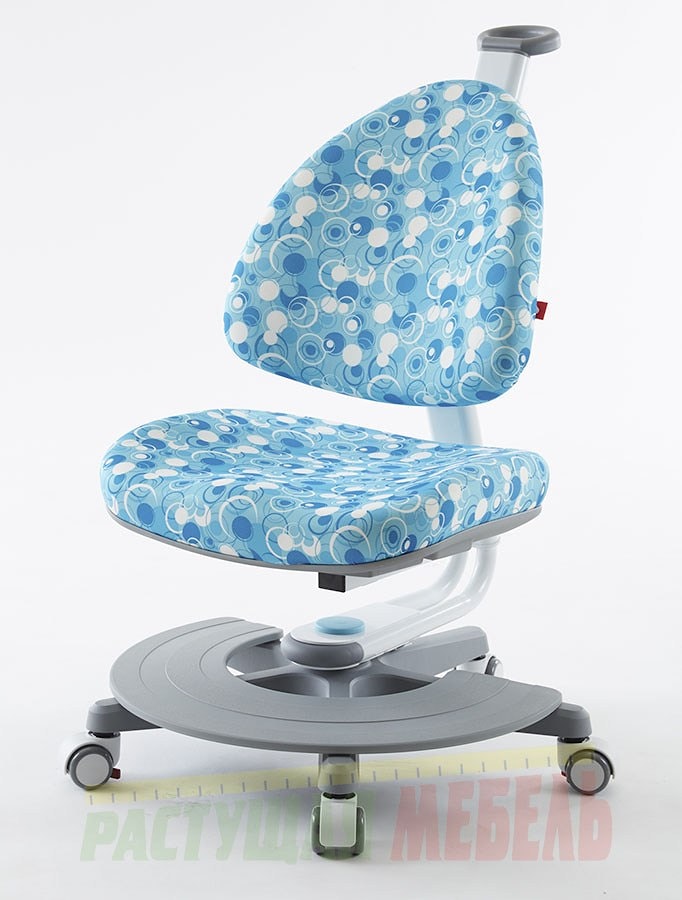  Голубой стул TCT Nanotec Ergo-BABO с подставкой для ног