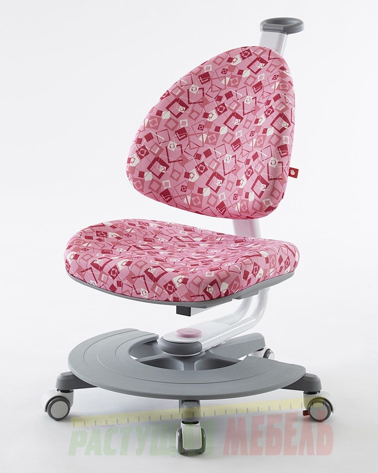  Розовый стул TCT Nanotec Ergo-BABO с подставкой для ног