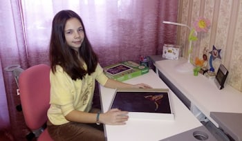 Комната семиклассницы Елизаветы- акция "Конкурс интерьеров"  