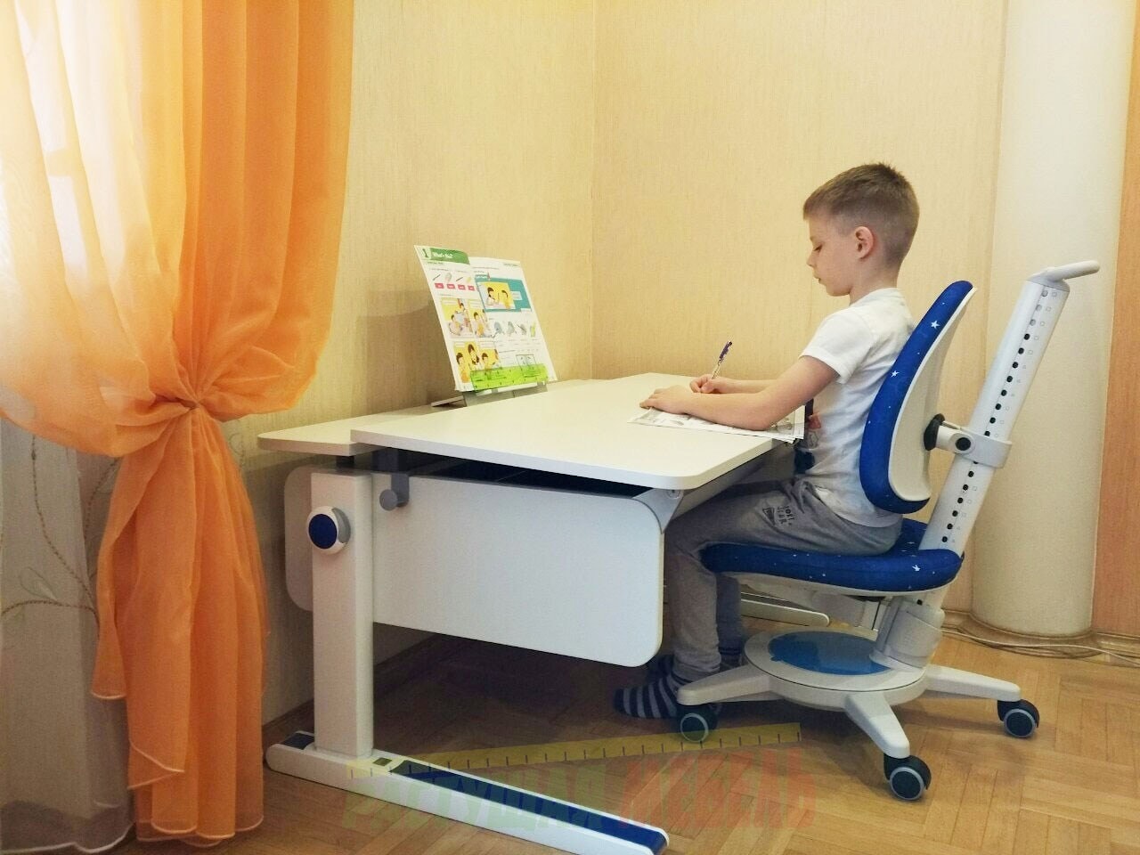  Парта moll Champion и стул moll Maximo 