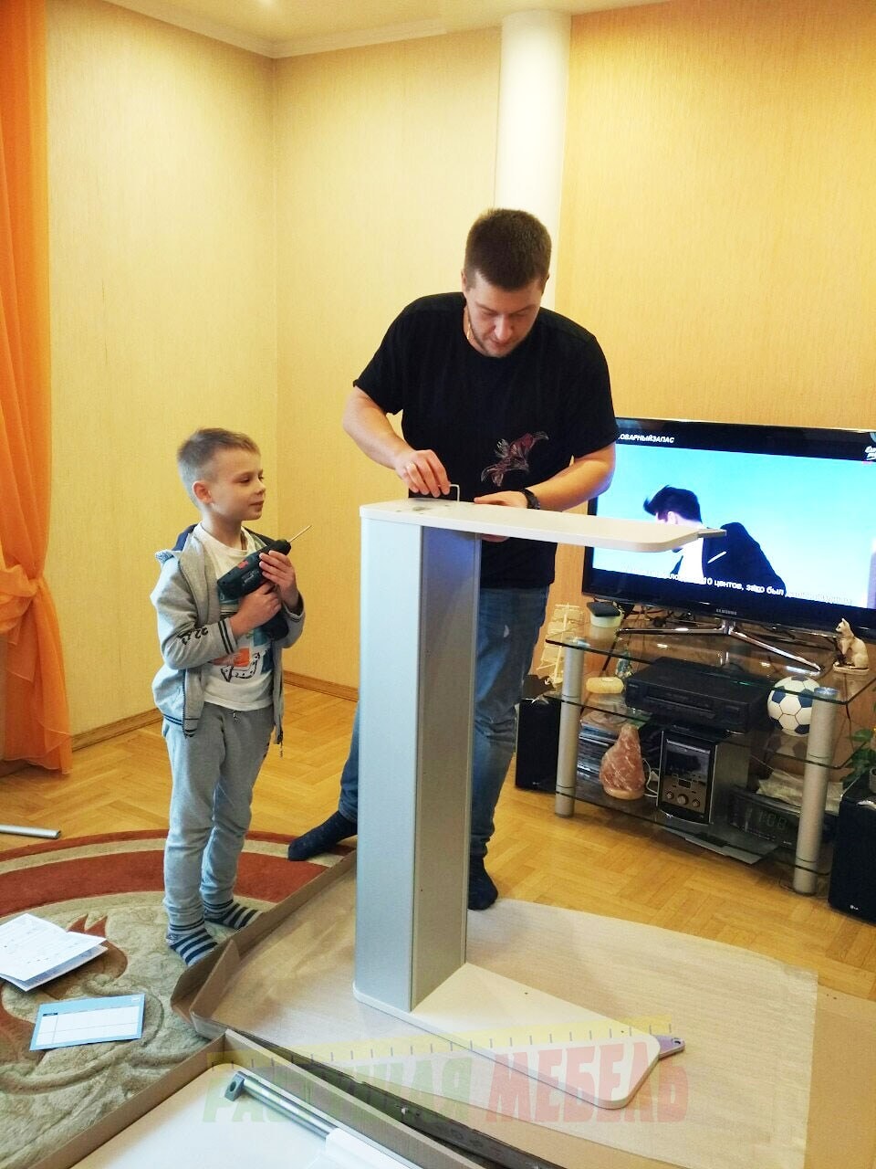 Сборка стола moll Champion