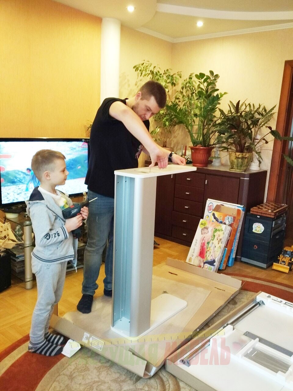  Сборка стола moll Champion