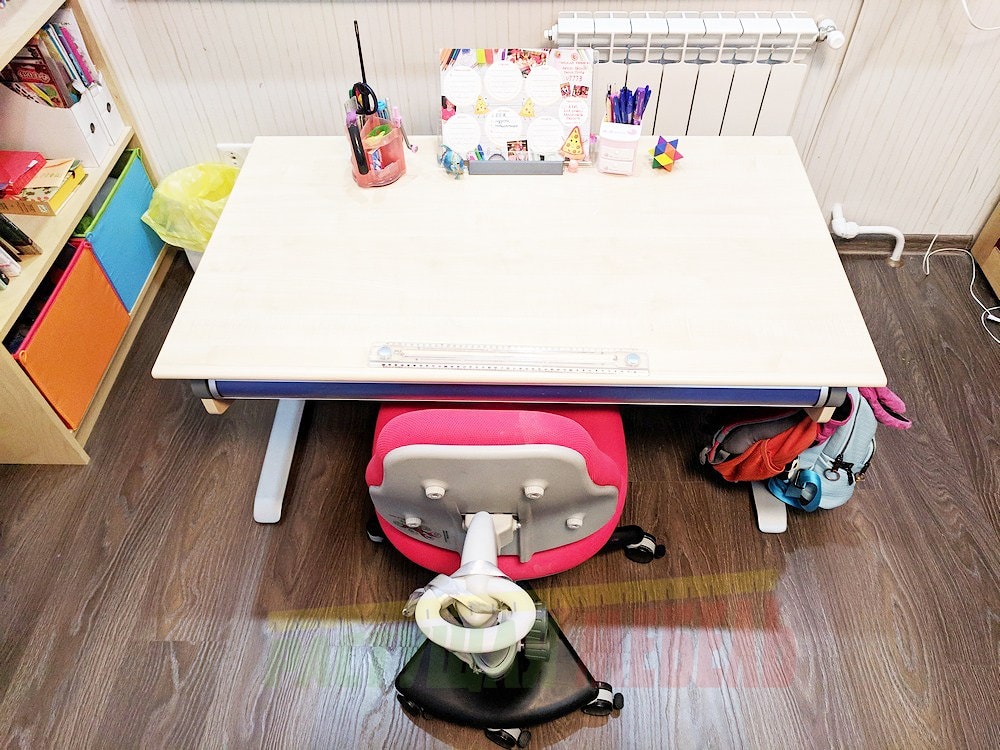 Растущая парта moll Winner и регулируемый стул Comf-Pro Match