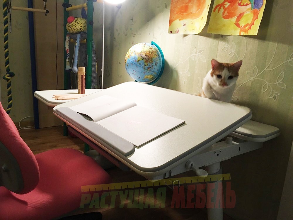  Детская парта-трансформер Smart E502 растущий стул COMF-PRO Match