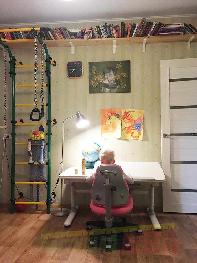 Детская парта-трансформер Smart E502 растущий стул COMF-PRO Match