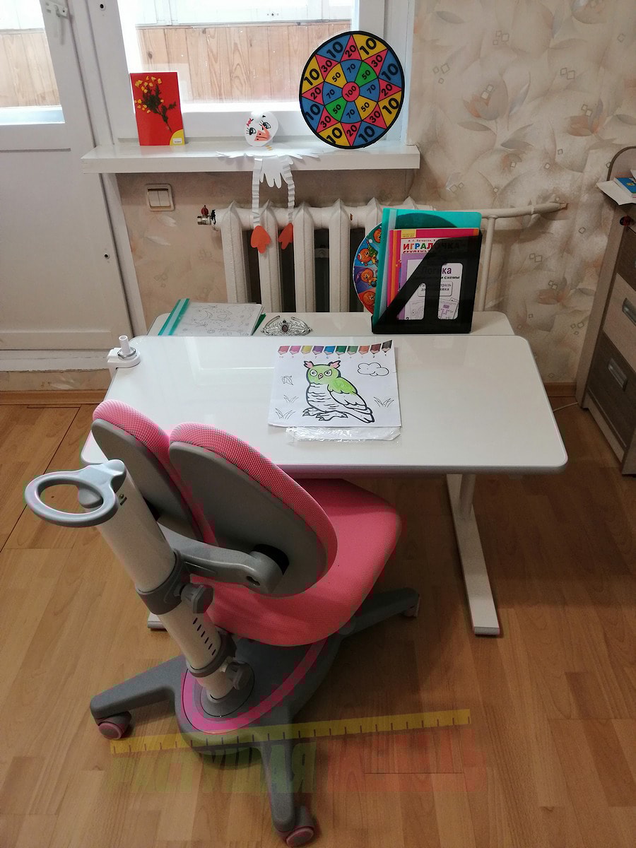 Комплект детской растущей мебели "парта и стул" Picasso E201- Smart DUO MC204