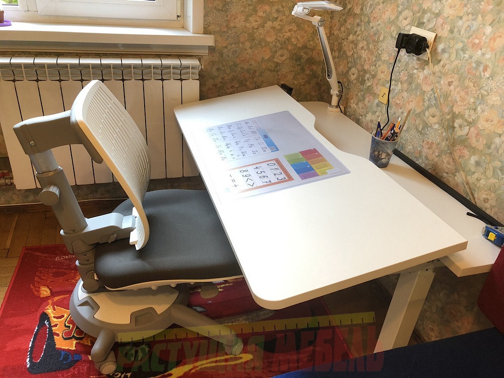 Парта-трансформер Smart E301 и эргономичный стул Comf-Pro UltraBack.