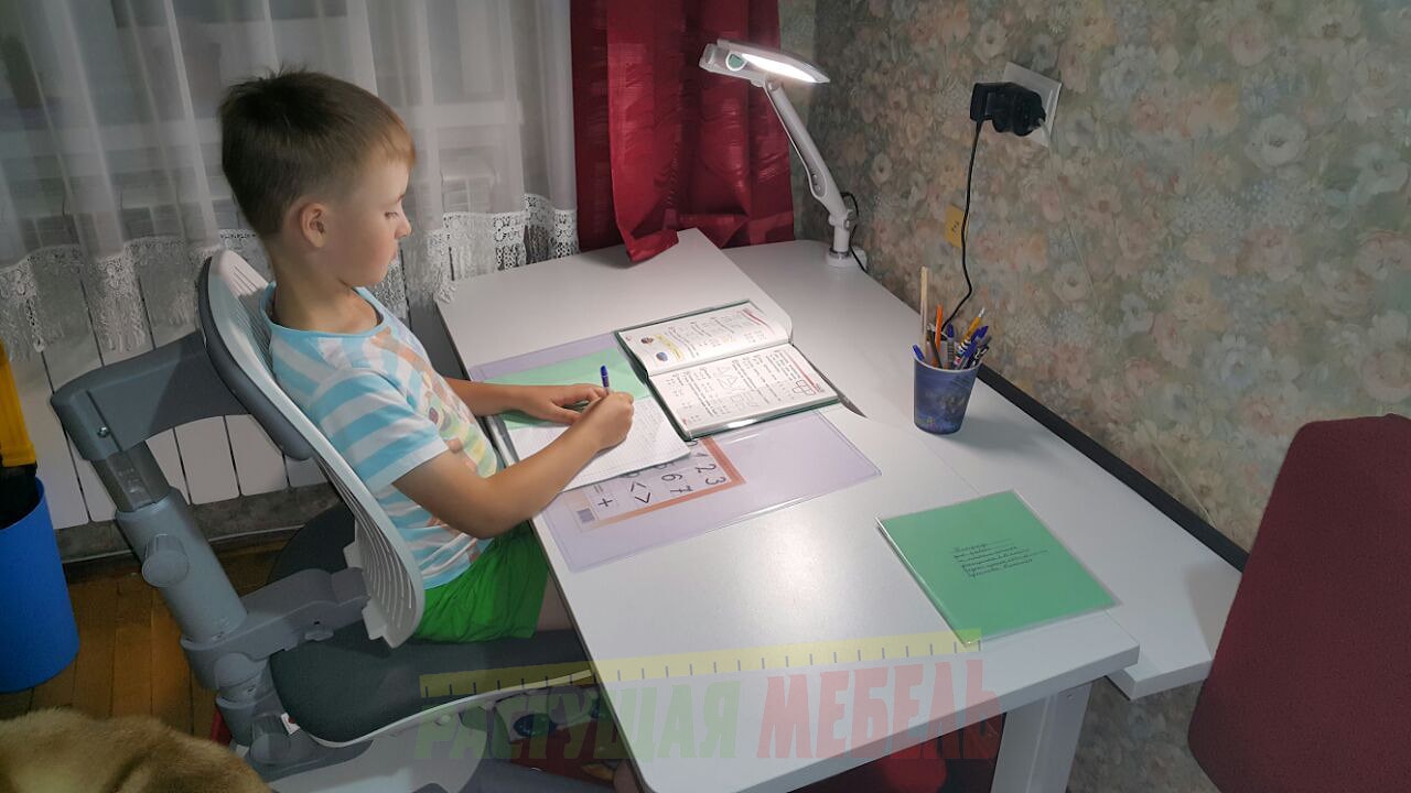 Парта-трансформер Smart E301 и эргономичный стул Comf-Pro UltraBack.