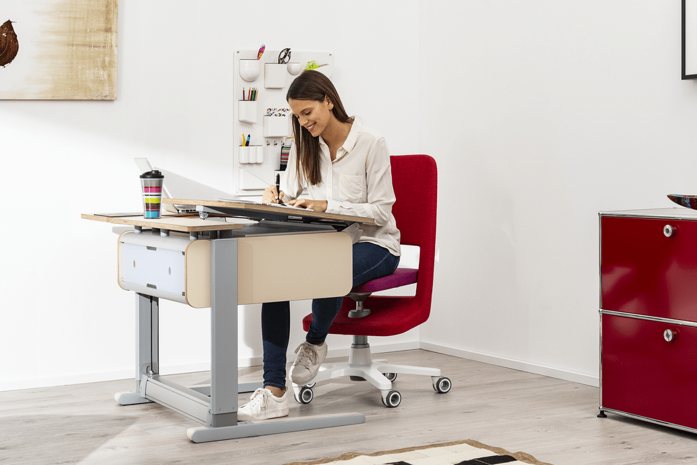 Парта-стол moll T5 с экспресс-регулировкой высоты для детей и взрослых