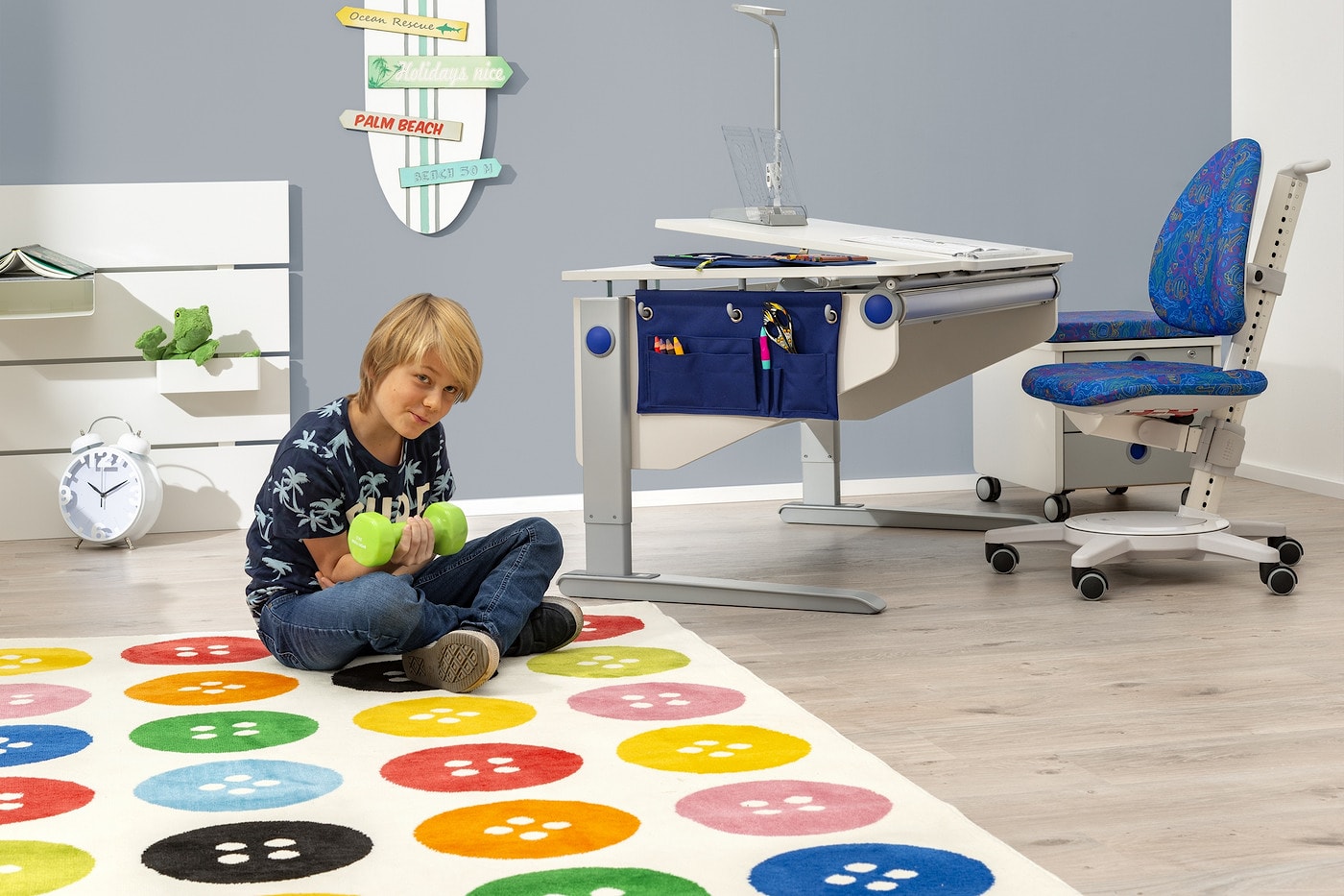 Детская растущая парта-стол moll Winner Split