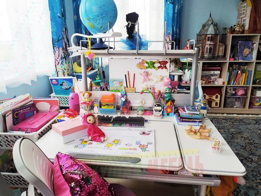 Многоуровневая полка-приставка для стола COMF-PRO Smart-S-Shelf