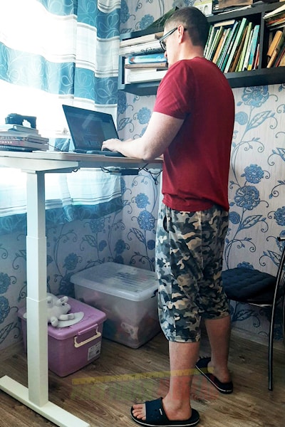 Стол регулируемый Ergo Desk Pro для работы стоя и сидя