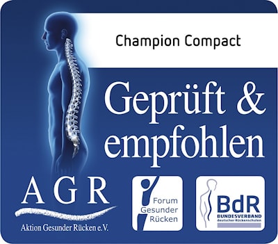 Парта moll Champion Compact отмечена знаком качества AGR.