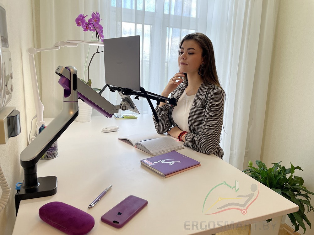 Кронштейн для монитора HaLo с адаптером для крепления для ноутбука