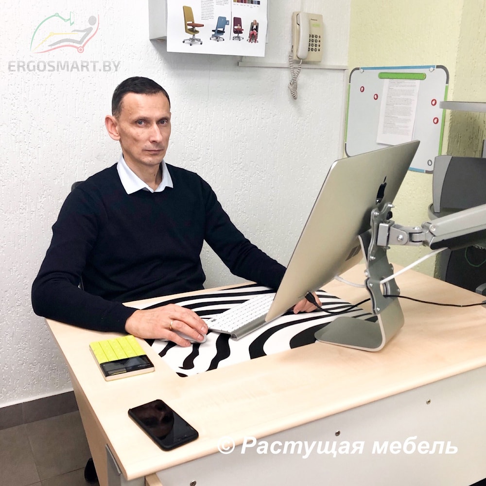 Адаптер для крепления Apple iMac с кронштейном