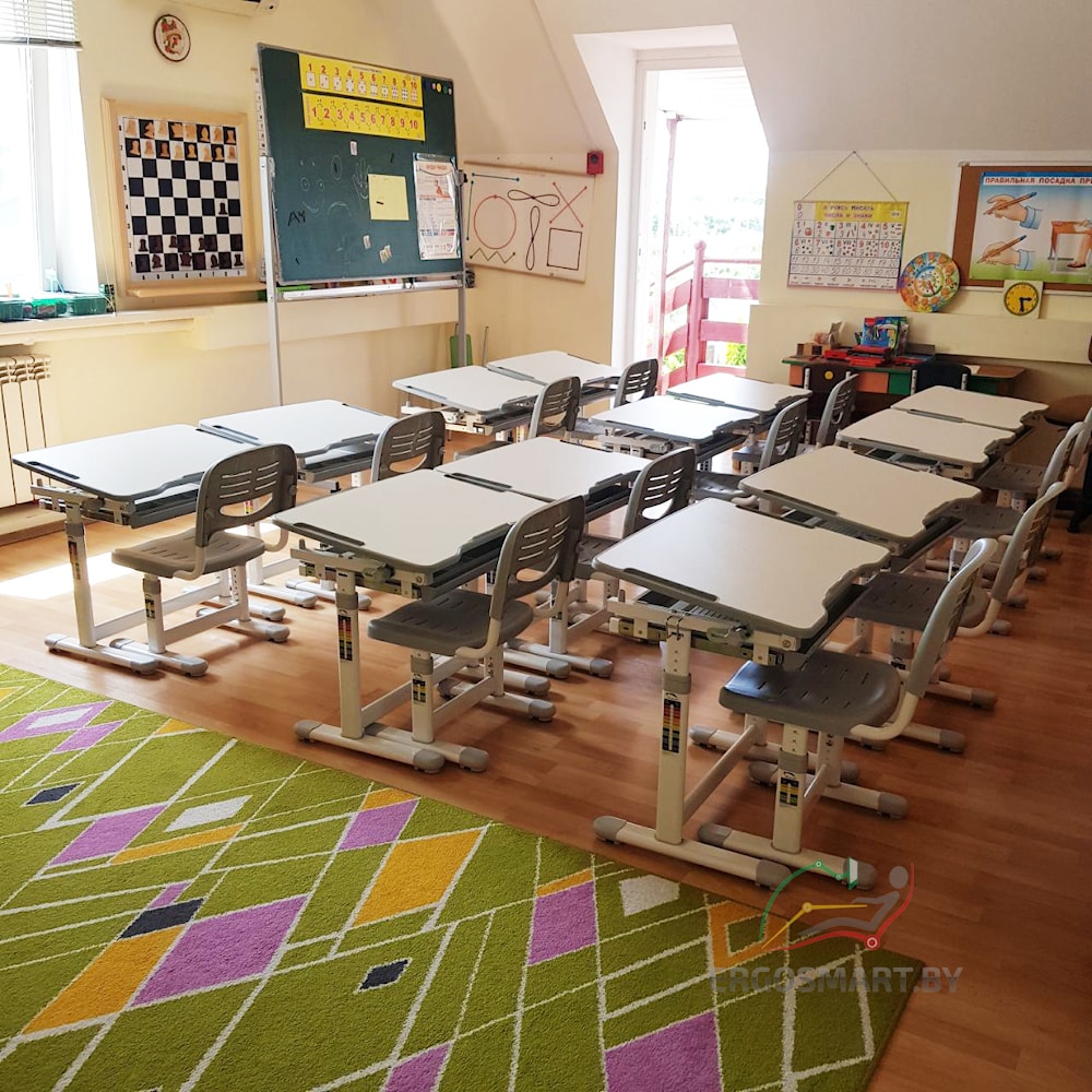  Детский комплект мебели (парта и стул) B201 EDU