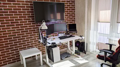 Стол Electric Desk, кронштейн Simple, кронштейн Twin, адаптер для ноутбука, держатель для системного блока Easy, органайзер Ergo Cabel, держатель сетевого фильтра