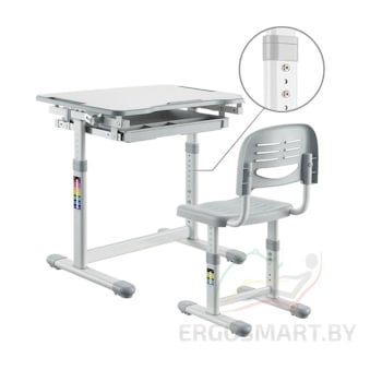 Комплект мебели (стол и стул) B207EDU GREY  