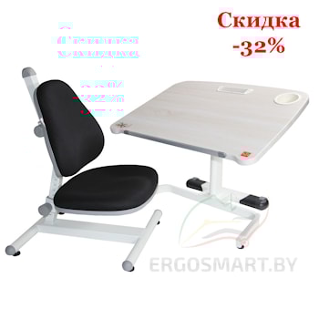 Комплект детской регулируемой мебели (парта и стул) COMF-PRO Coco Desk и Coco Chair  