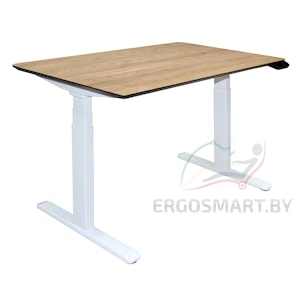 Стол регулируемый Wooden Unique Ergo Desk со столешницей из натурального дерева   