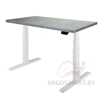 Стол регулируемый Unique Ergo Desk со столешницей из ЛДСП