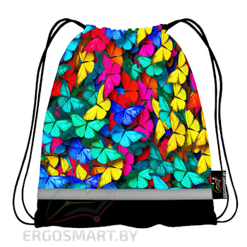 Рюкзак-мешок школьный для сменной обуви и спортивной формы