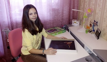 Комната семиклассницы Елизаветы- акция "Конкурс интерьеров"  