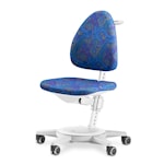 Стул Maximo белое основание/ткань Motive 15/Submarine/РАСПРОДАЖА