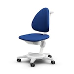 Стул Maximo белое основание/ткань Soft /Ocean/НОВИНКА