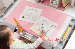 Настольное покрытие Desk Mat/розовое