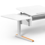 Приставка Side Top Champion  Slim цвет белый, глубина 62 см