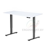 Стол Electric Desk Prime черный/альпийский белый 1360х800х36 мм