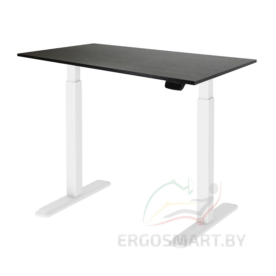 Стол Electric Desk Prime белый/дуб мореный 1200х650х18 мм