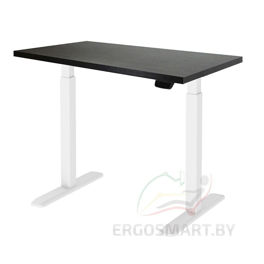 Стол Electric Desk Prime белый/дуб мореный 1360х800х36 мм
