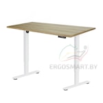 Стол Electric Desk Prime белый/дуб натуральный 1200х650х25 мм