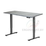 Стол Electric Desk Prime черный/бетон Чикаго 1380х800х25 мм