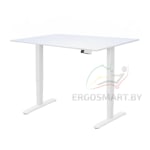Стол Unique Ergo Desk белый/Ясень Тронхейм 1200х650х18 мм