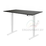 Стол Unique Ergo Desk белый/дуб мореный 1380х800х18 мм