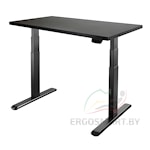Стол Unique Ergo Desk черный/дуб мореный 1360х800х36 мм