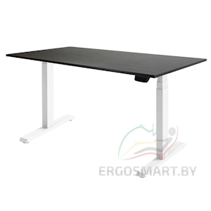Стол Ergo Desk Pro белый/дуб мореный 1380х800х18 мм
