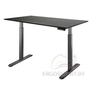 Стол Electric Desk черый/дуб мореный 1380х800х18 мм