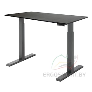 Стол Electric Desk Compact черый/дуб мореный 1380х800х18 мм