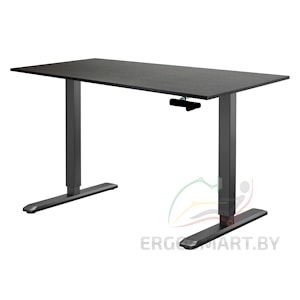 Стол Manual Desk SPECIAL EDITION черый/дуб мореный 1380х800х18 мм