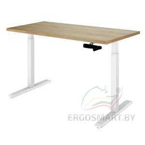 Стол Manual Desk белый/дуб натуральный 1360х800х36 мм