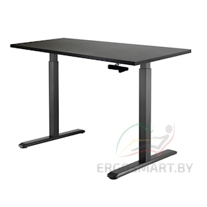 Стол Manual Desk черый/дуб мореный 1360х800х36 мм