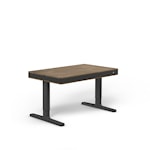 Регулируемый стол moll  T7 exclusive грецкий орех/черный