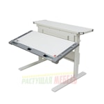 Детская парта M7 BIANCO с пеналами